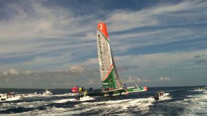 Route du Rhum : Franck Cammas vainqueur sur Groupama 3