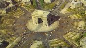 Le partage des torts pour un accrochage Place de l’Etoile à Paris
