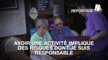 Avoir une activité implique des risques dont je suis responsable
