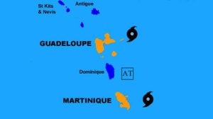 Alerte Météo France – Vendredi 3 août : La Guadeloupe et la Martinique en vigilance orange pour cause de cyclone