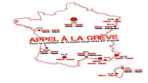 Air France : Appel à la grève samedi 21 décembre