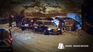 Neige et verglas : 15.000 véhicules bloqués en Savoie, un mort en Isère
