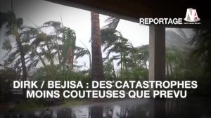Tempête Dirk / Cyclone Bejisa : Bilans chiffrés des deux catastrophes